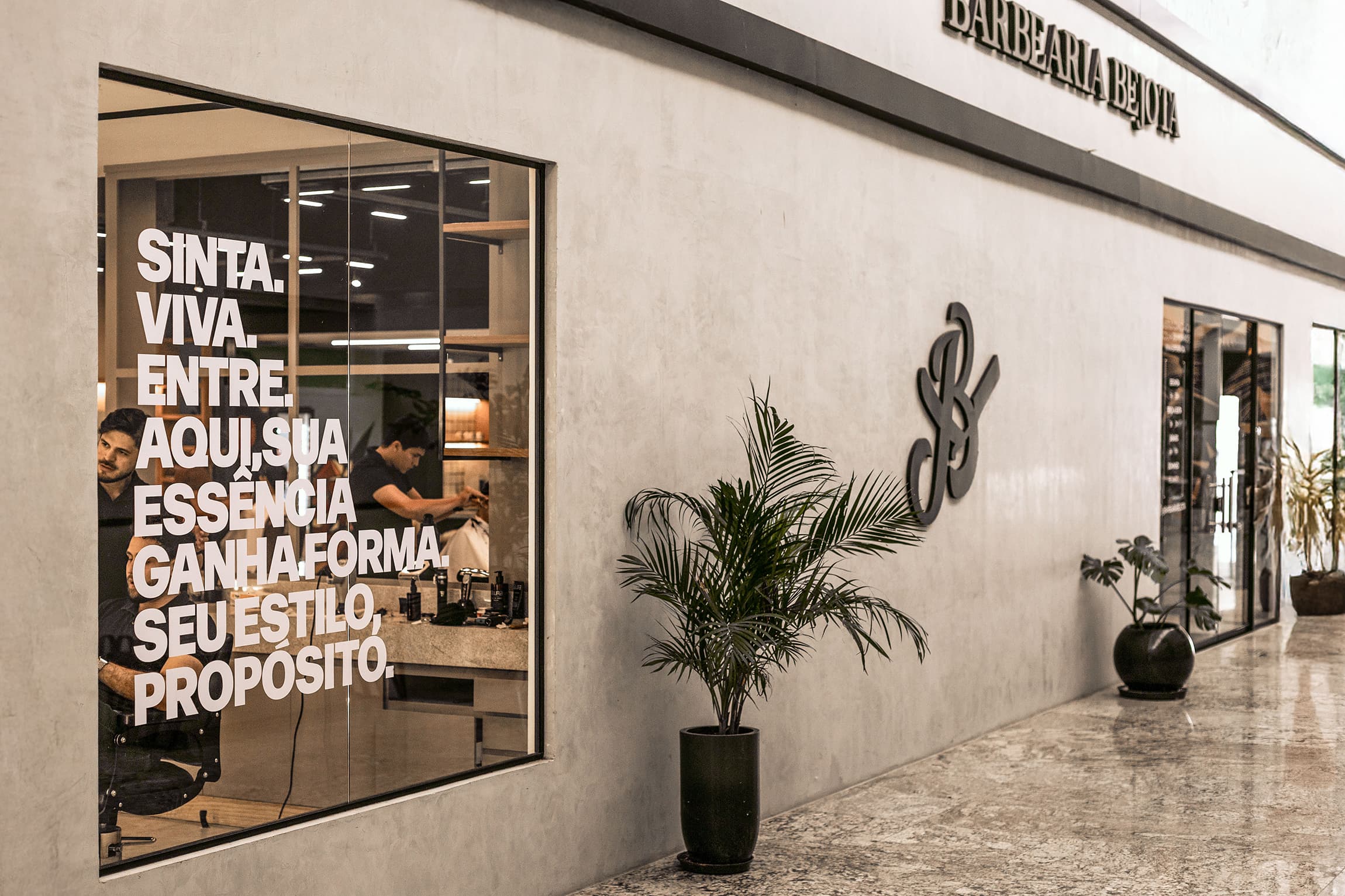 Espaço da Barbearia Bejota
