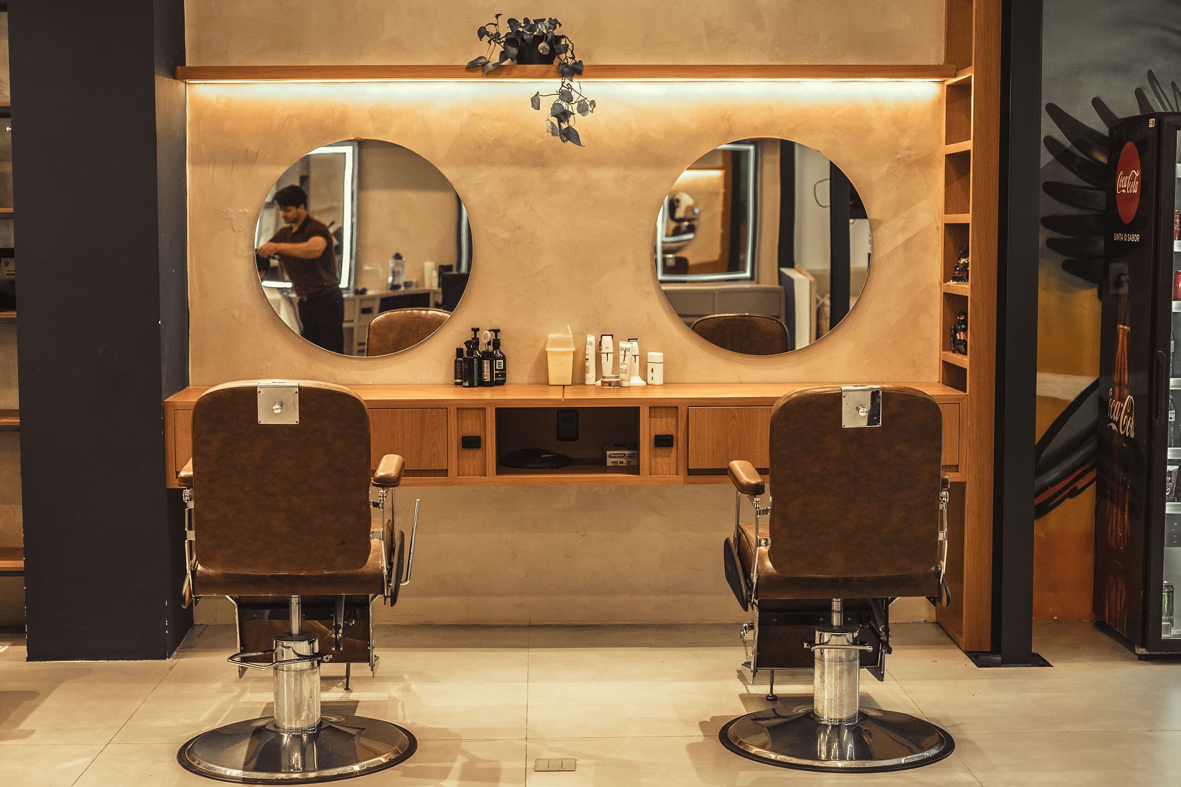 Espaço da Barbearia Bejota